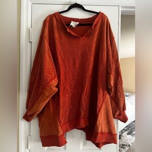 Fantastic Fawn Vibrant Orange Top